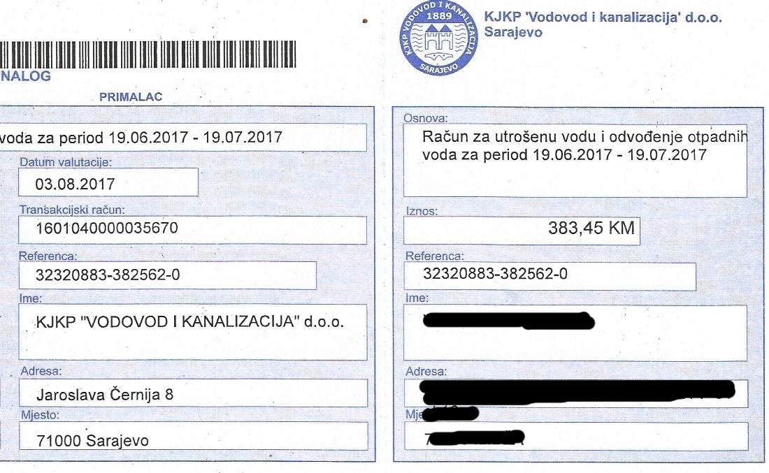 vik 111.jpg - Da li VIK vara građane | Zašto na adrese Sarajlija stižu astronomski računi!?